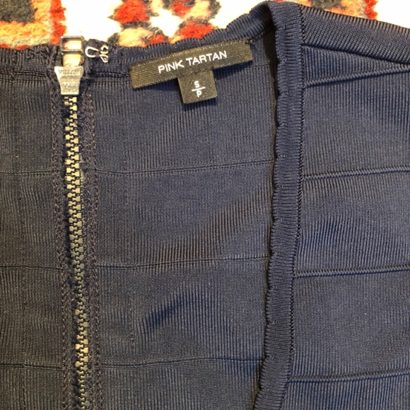 Pink Tartan Fit and Flare Dress - Picture 3 of 4